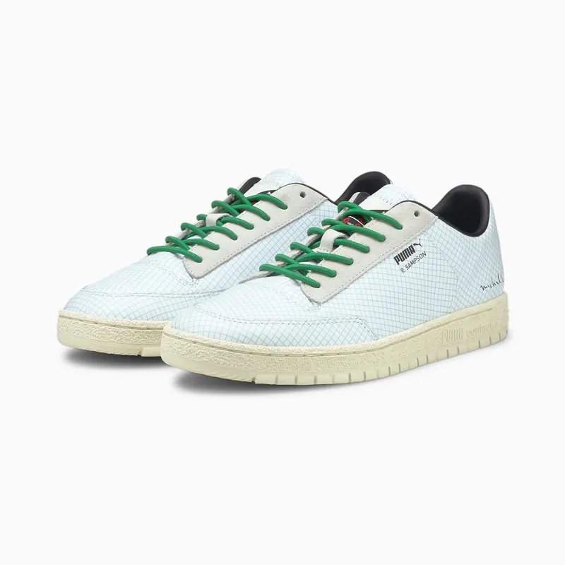 Puma x MICHAEL LAU Ralph Sampson 70 Lo White/Green (375195-01)