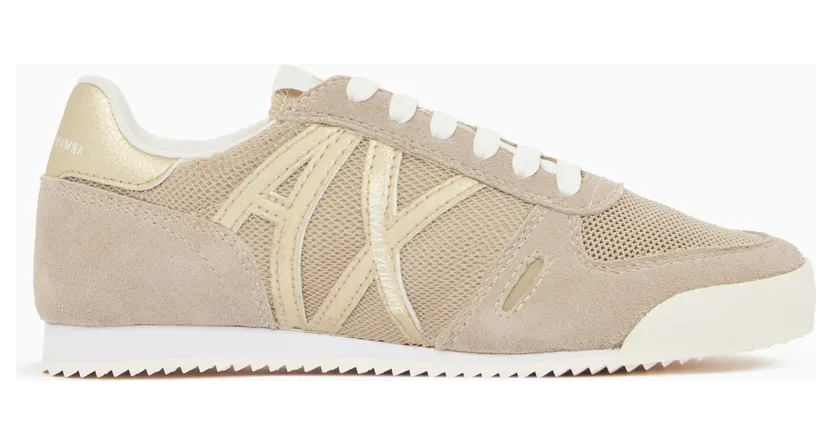 Armani Suede And Mesh With Reflective Details (XW002794-AF22755-MZ285)