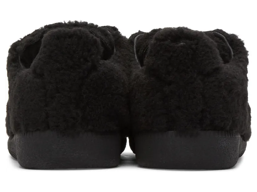Maison Margiela Beige Replica Shearling Sneakers (S57WS0410 P4355) (4)