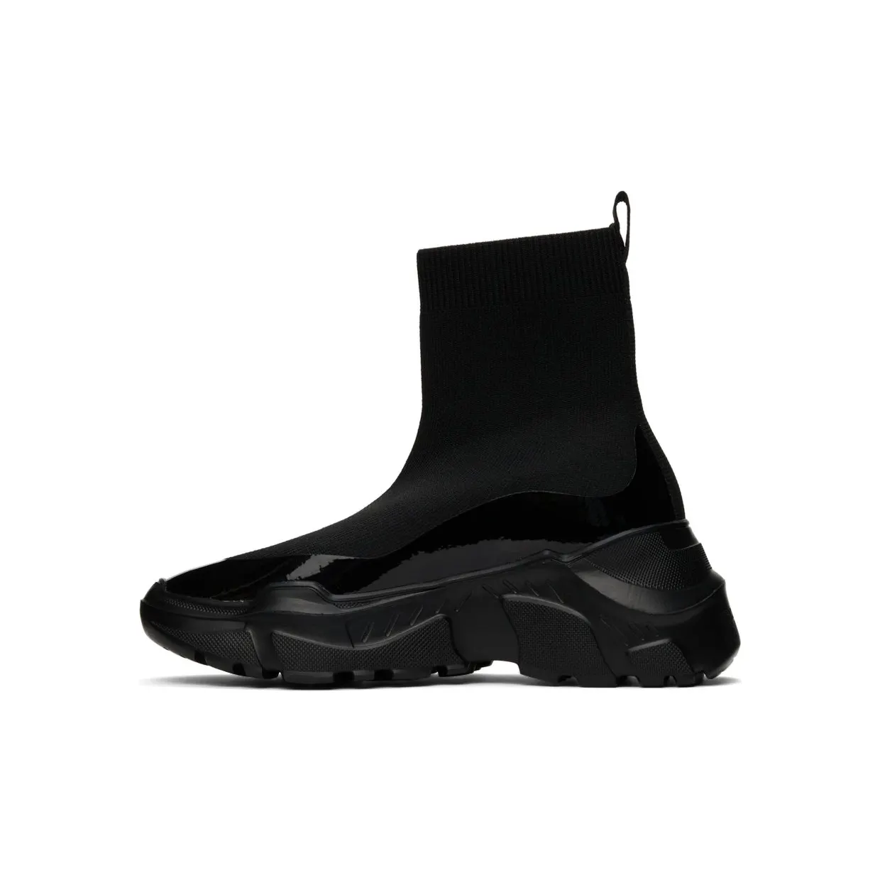 Versace Jeans Couture Black Speedtrack High Sneakers (E71VA3SC5EZS022) (3)