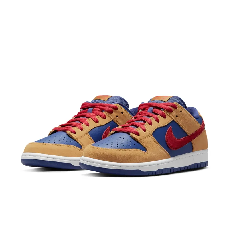 Nike SB Dunk Low Papa Bear (2021) – “Wheat / Light Fusion Red / Dark Purple” (BQ6817-700)
