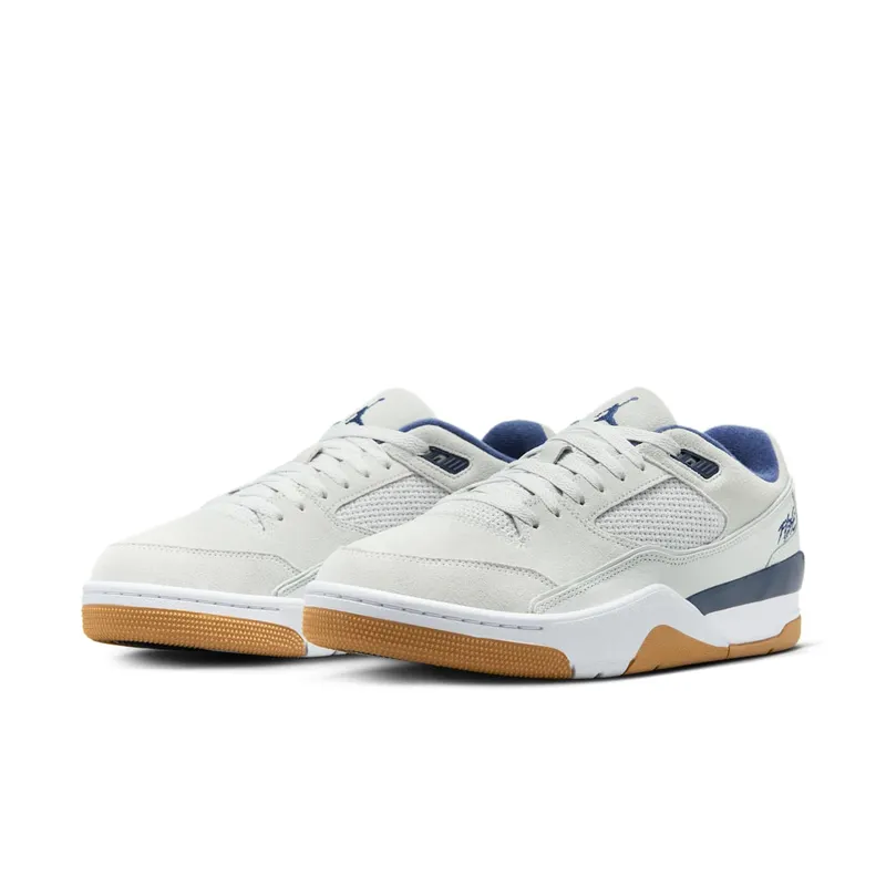 Air Jordan Flight Court “Neutral Grey White Gum Light Brown Midnight Navy” (HF3255-004)
