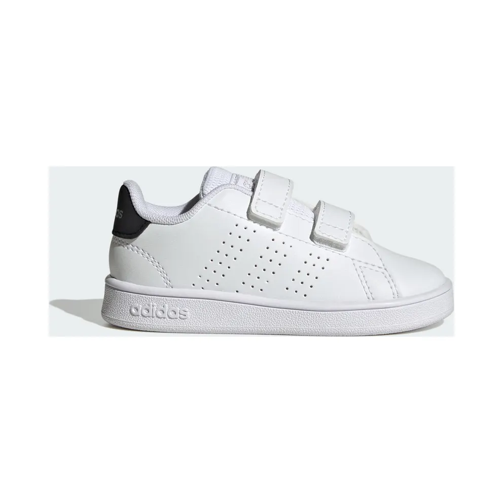 Adidas Advantage Lifestyle Court Two Hook-and-Loop Cloud White / Core Black / Silver Metallic (IG2545)
