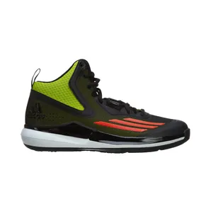 adidas Title Run Basketball Shoe Semi Solar Yellow/Solar Red/Core Black