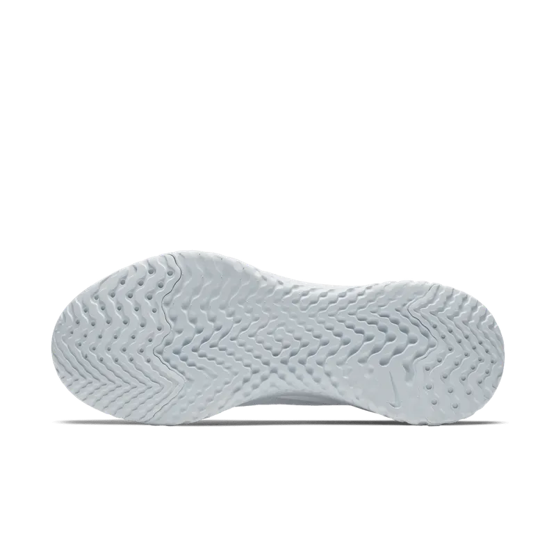 Nike Epic Phantom React Flyknit White Hydrogen Blue (W) White/White-Hydrogen Blue-Blue Tint-Racer Blue-Wolf Grey (BV0415-101)