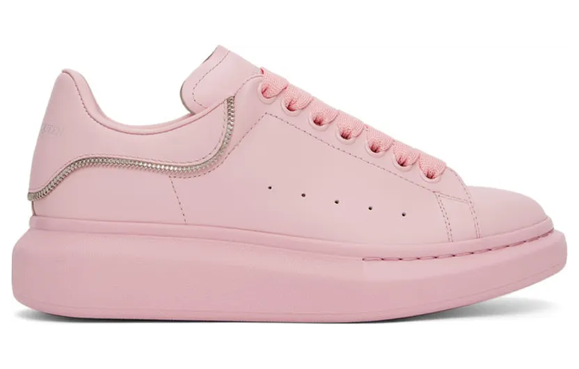 Alexander McQueen Pink Zip Oversized Sneakers (688521WIB9Y5806)