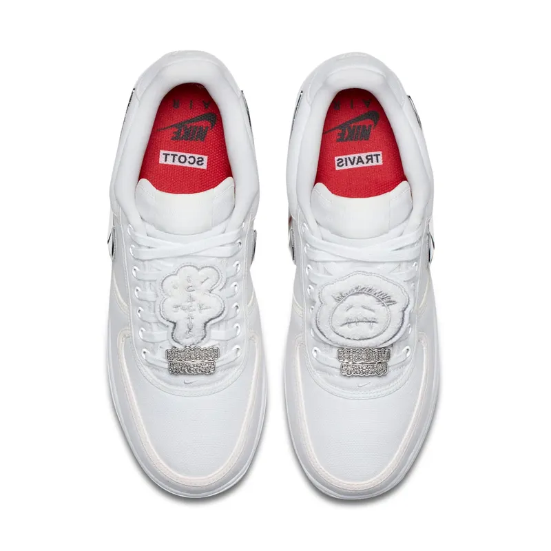 Nike x Travis Scott Air Force AF 1 Low White (2017) (AQ4211-100)