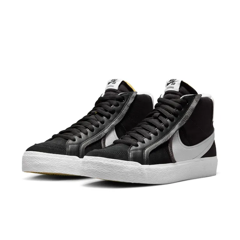 Nike SB Zoom Blazer Mid Premium Plus Black White (DR9144-001)