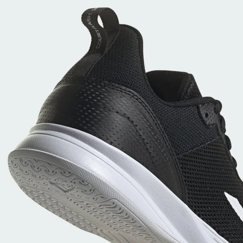 adidas Courtflash Speed Core Black Cloud White Matte Silver (IG9537)