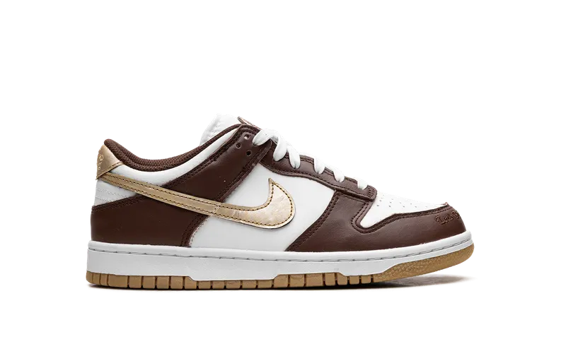 Nike Dunk Low “Cacao Wow Metallic Gold” (HM3725-171)