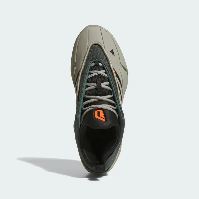 Adidas Dame 9 Low Sports Shoes Silver Pebble / Legend Ivy / Impact Orange (JI1939)