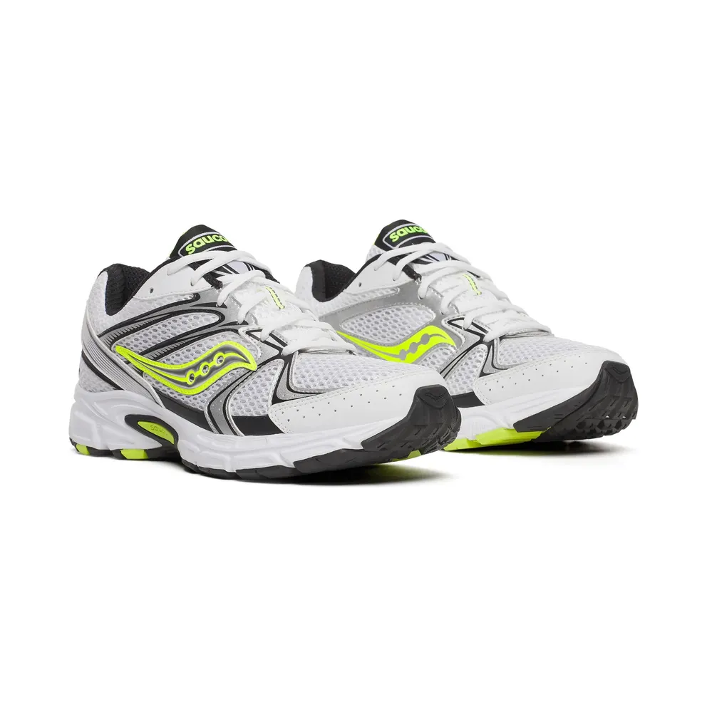 SAUCONY Ride Millennium “White / Silver / Yellow” (S70812-49)