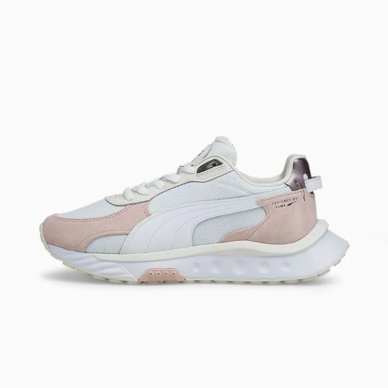 PUMA Wild Rider Soft Metal Women’ Vaporous Gray/Lotus (381900-01)