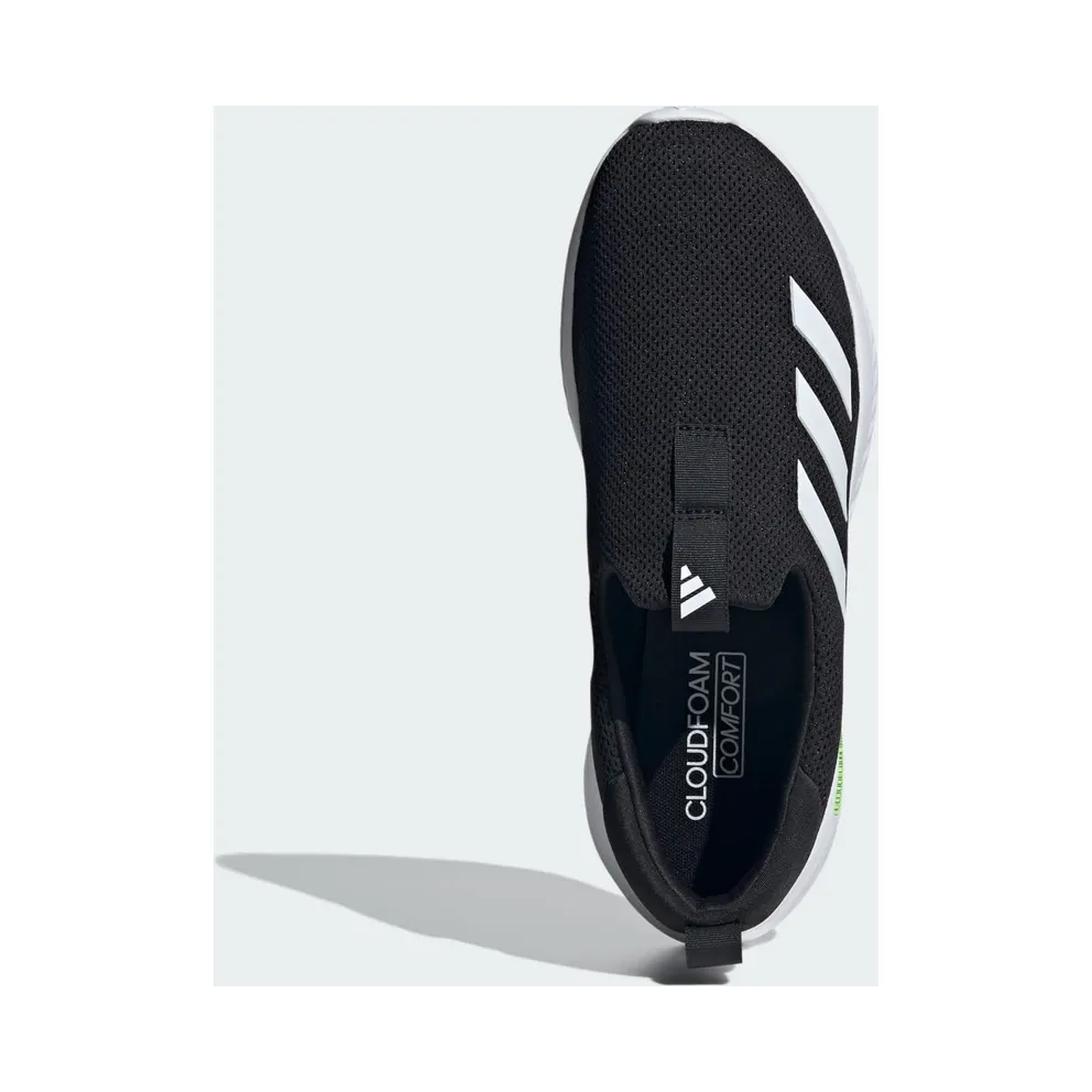 adidas Cloudfoam Move Lounger Core Black Cloud White Hi-Res Yellow (ID6512)