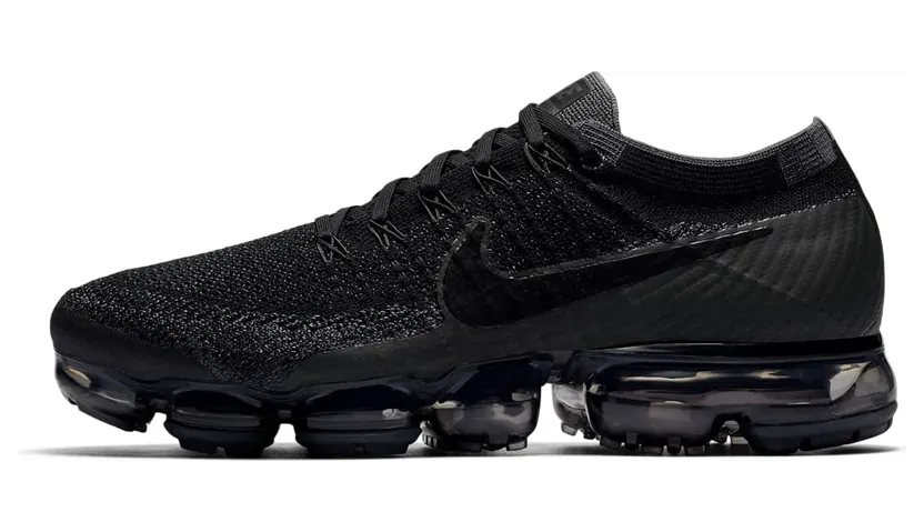 Nike Air VaporMax Flyknit Triple Black 2.0 (849558-007)
