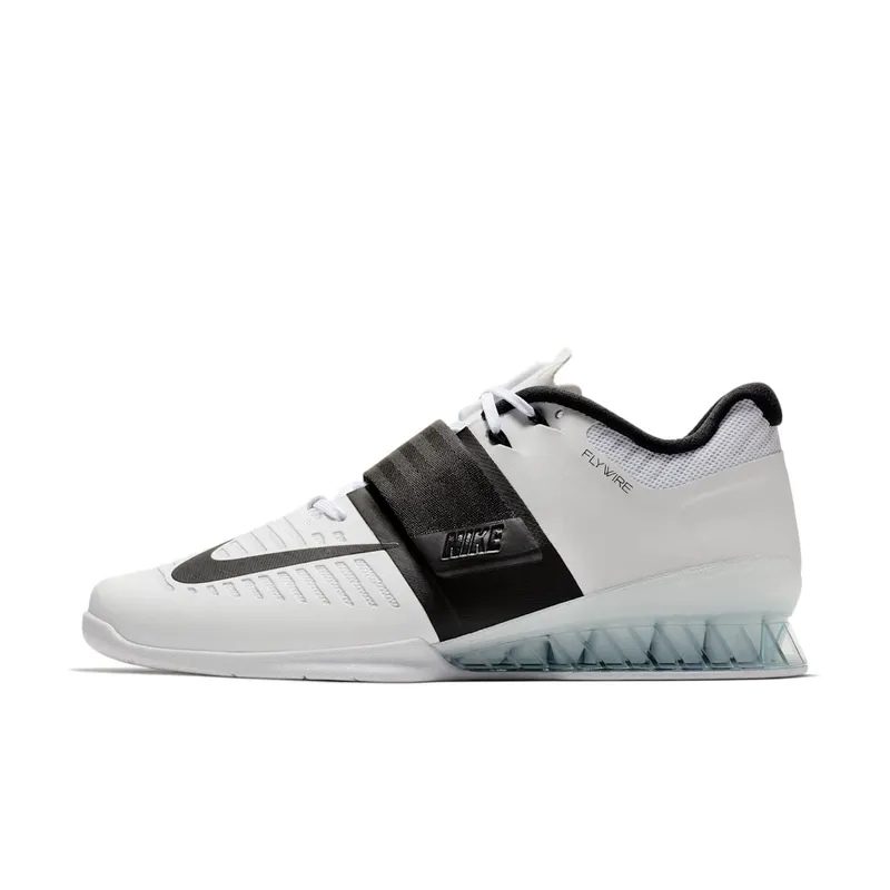 Nike Romaleos 3 White Black Clear Sole (852933-101)