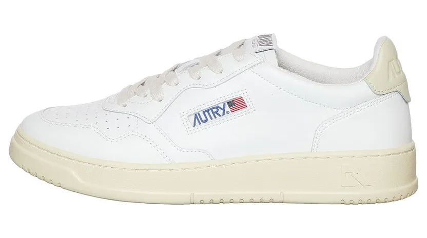 Autry Medalist Low White / Asparag (AULMLL54) (3)