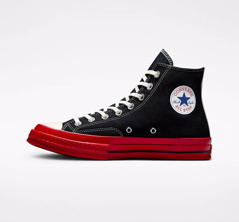 Converse Converse x Comme des Garçons PLAY Chuck 70 Black/Red/egret