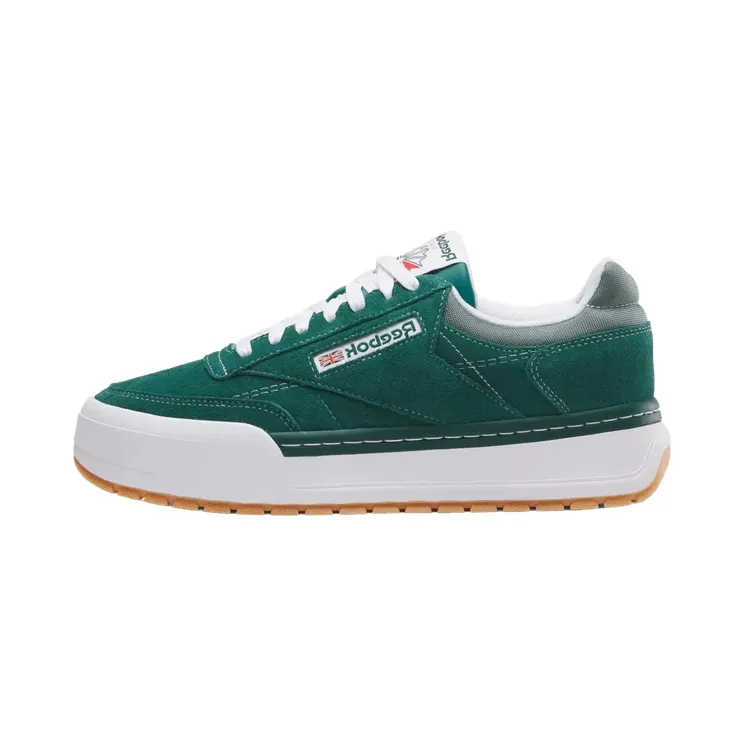 Reebok Club C Megacourt “Collegiate Green / Escape Green” (100201-245)