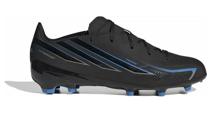 Adidas F50 Hyperfast League FG Kinder Nockenschuhe, schwarz, Größe 37 ⅓ (KK1398)
