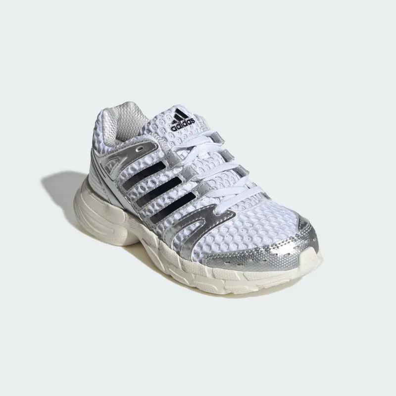 Adidas ADISTAR CONTROL 5 ELASTIC LACE Shoes Cloud White / Silver Metallic / Grey One (KK4248)
