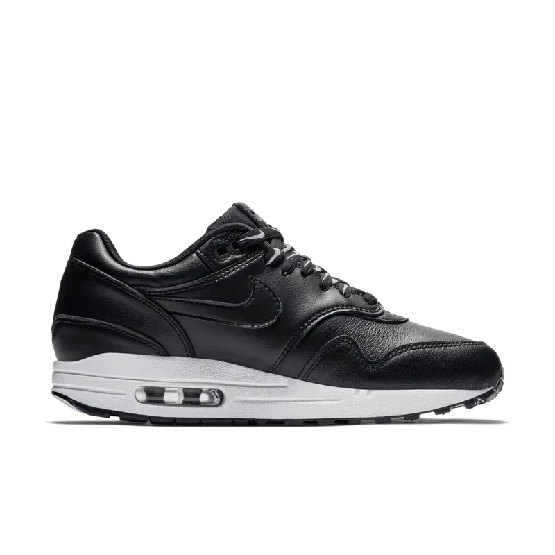 Nike Air Max 1 Overbranding Black (W) Black/Black-White-Black (881101-005)
