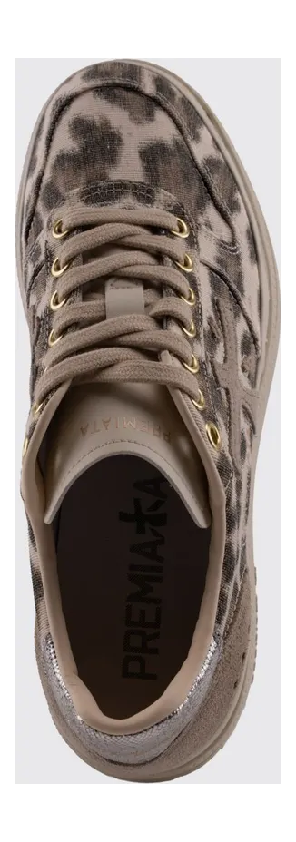 Premiata Micol Suede Sneakers Brown (MICOL7444) (3)