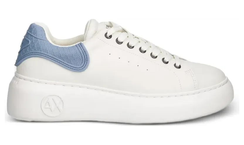 Armani Exchange Sneakers mit Plateausohle – Weiß (XW002149AF1)