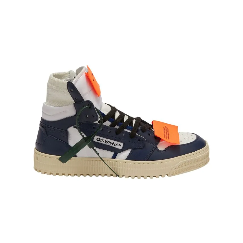 OFF-WHITE Off-Court 3.0 High White Navy Blue (FW22) (OMIA065F22LEA0010142)