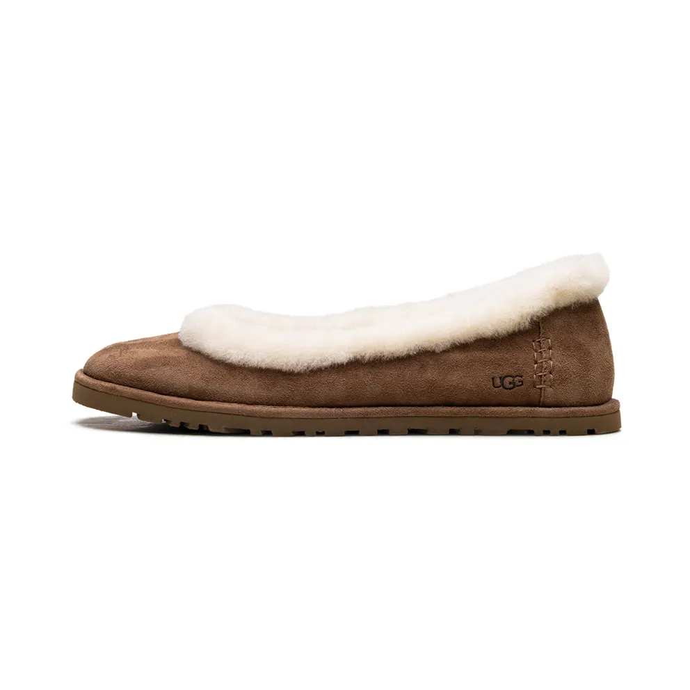 Ugg Zora Ballet Flat “Chestnut” (1178111-CHE)