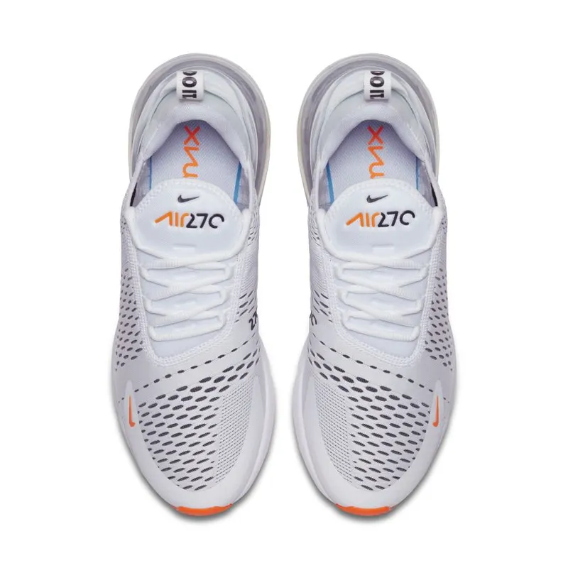 Nike Air Max 270 White Black Total Orange White/Black-Total Orange (AH8050-106)
