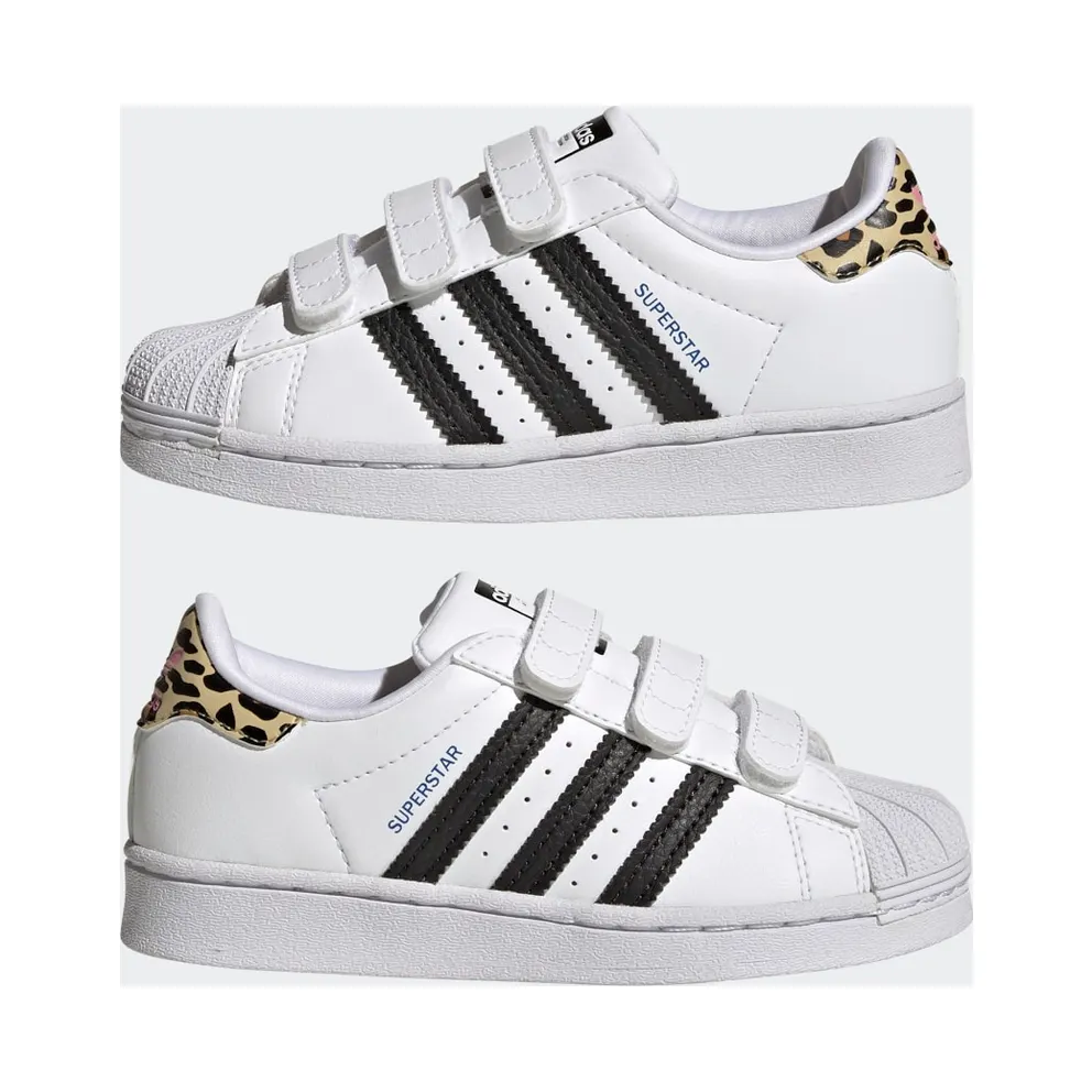 Adidas Superstar Cloud White / Core Black / Blue (GW4063)