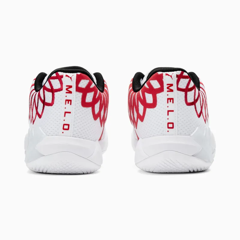 Men’s PUMA Mb.01 Lo White/High Risk Red (376941-10)