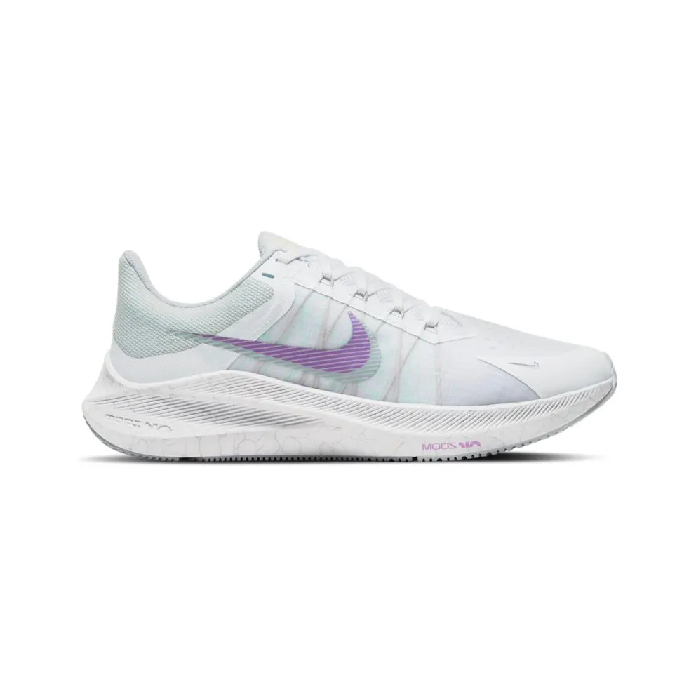 Nike Zoom Winflo 8 Football Grey Violet Shock (CW3421-102)