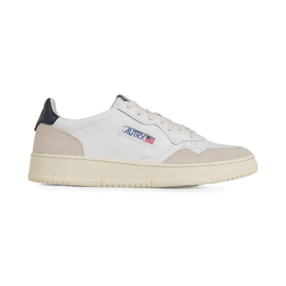 Autry Medalist low-top – White (AULMLSLE)