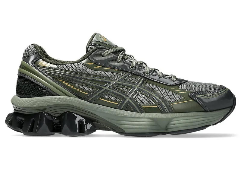 ASICS GEL-KINETIC FLUENT “Lichen Green / Obsidian Grey” (1203A591-301)