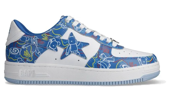 A Bathing Ape Bape Sta Medicom Toy Bearbrick Camo Blue (1H73191913-BLU)