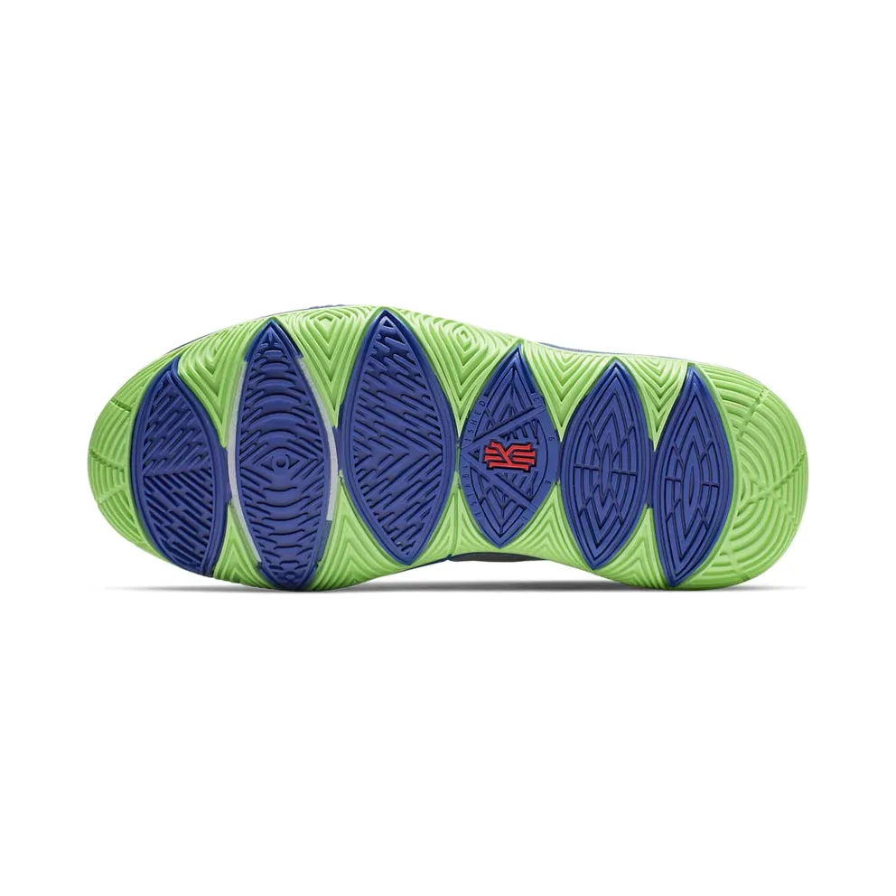 Nike Kyrie 5 Wolf Grey Lime Blast (GS) Wolf Grey/White-Lime Blast (AQ2456-099)