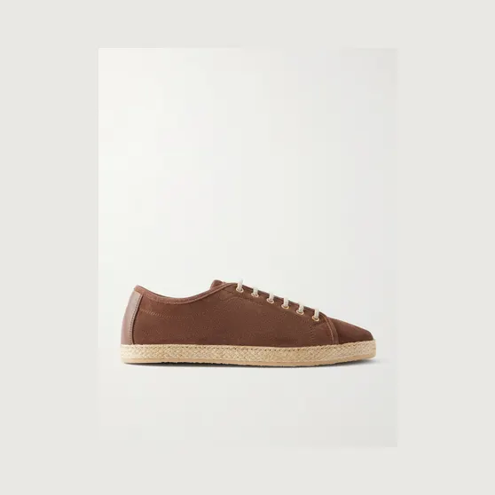 Brunello Cucinelli Suede Sneakers Brown (MZULNGI650)