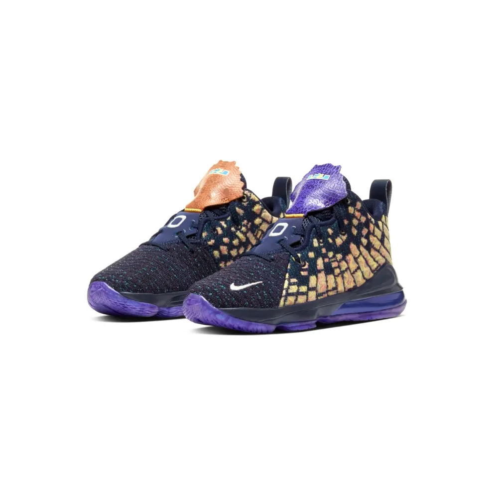 Nike LeBron 17 Monstars (PS) Navy Heather/Multi-Color-Black (CW1037-400)