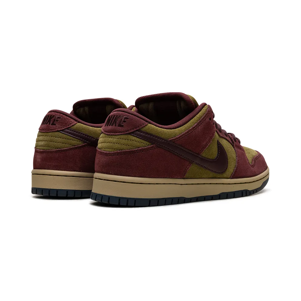 Nike SB Dunk Low “Burgundy Crush / Olive Flak” (HQ1625-600)