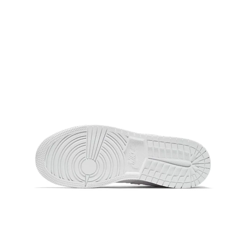 Jordan 1 Low Triple White (GS) White/Black (553560-110)
