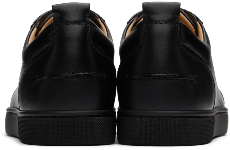 Christian Louboutin Black Louis Junior Spikes (1130573)