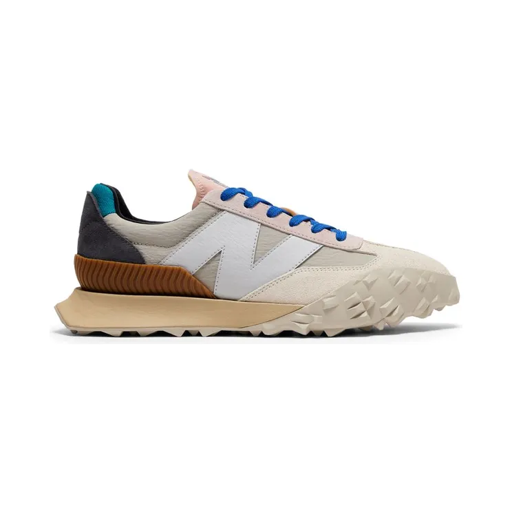 New Balance Grey & Multicolor XC72 Sneakers (UXC72CB1)
