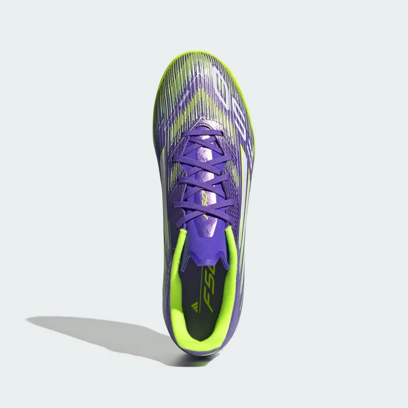 adidas F50 League TF Purple Rush Cloud White Lucid Lemon (JH7724)