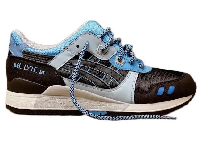 ASICS Gel-Lyte III Kithstrike Black Carolina Blue