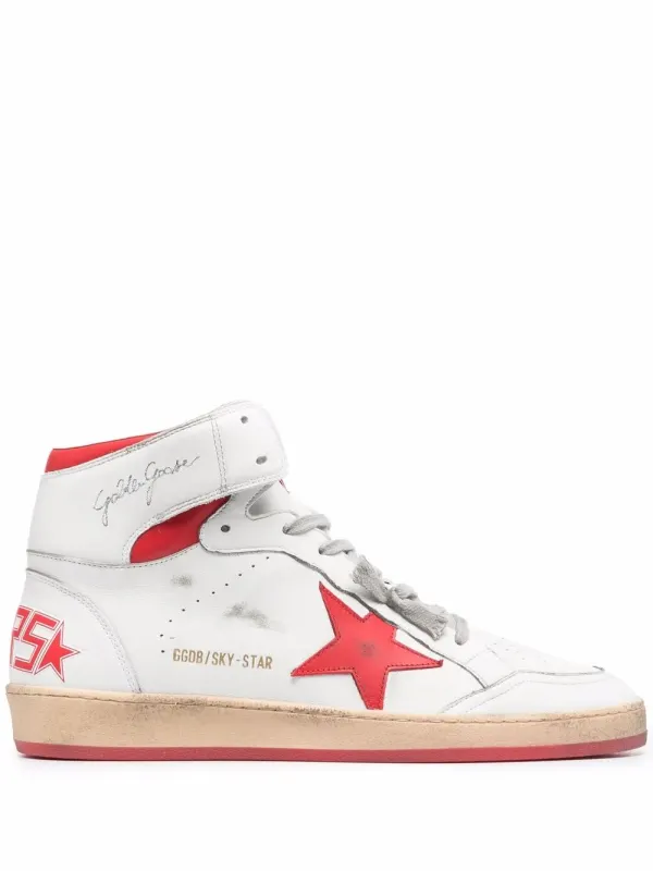 Golden Goose Sky-Star High-Top- – White (GWF00230F002190)