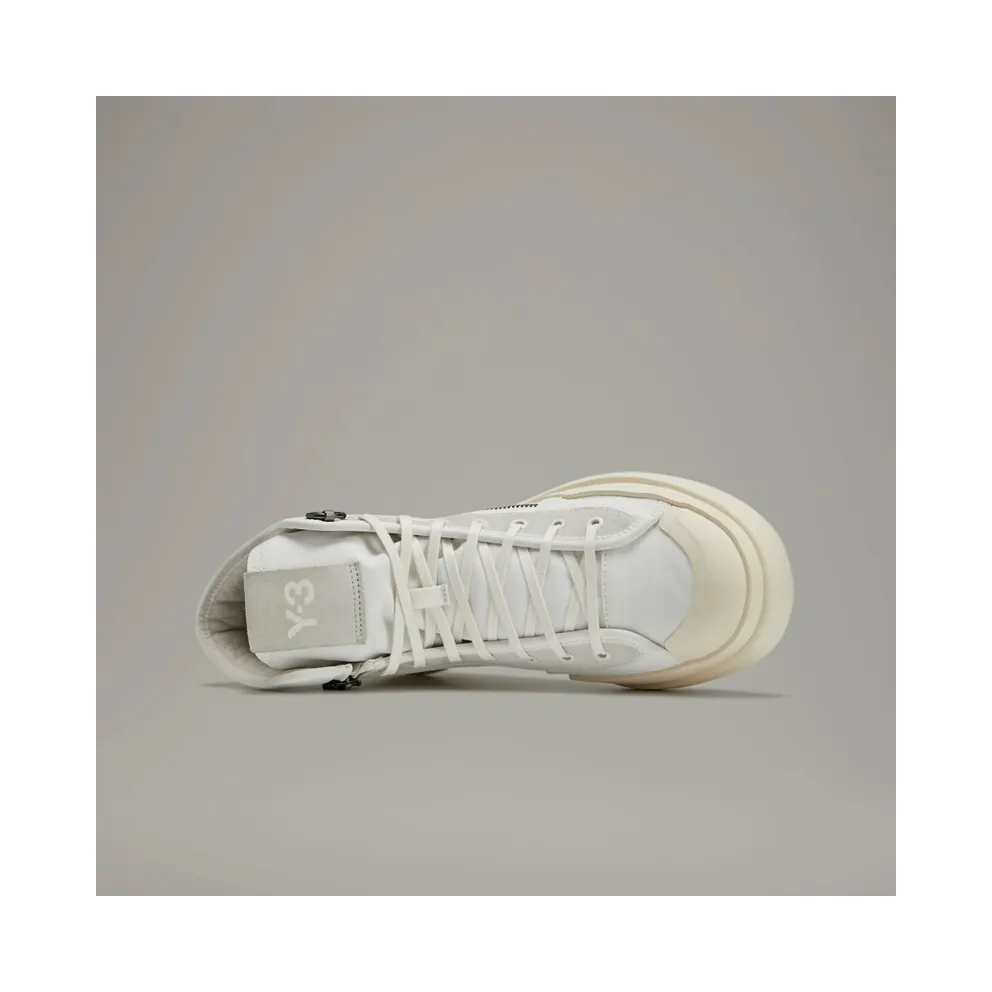 Adidas Y-3 Ajatu Court High Core White / Orbit Grey / Cream White (GW8619)