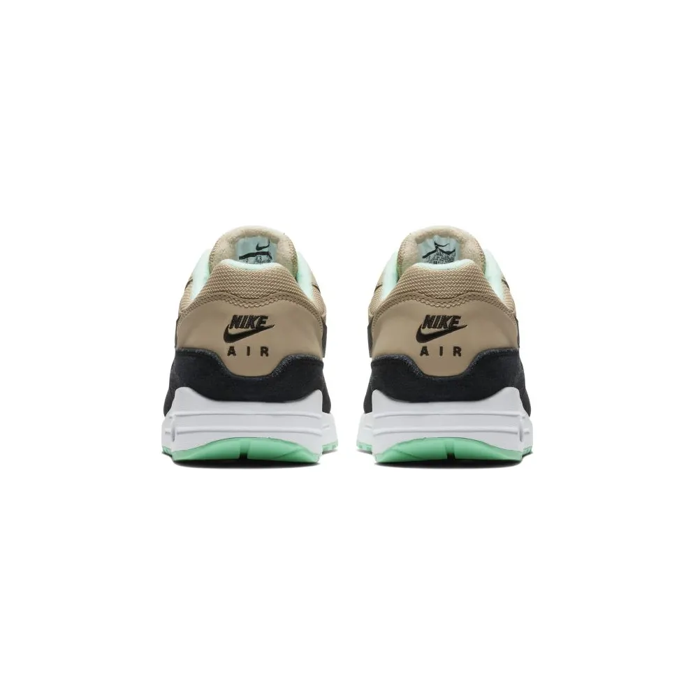 Nike Air Max 1 Desert Black Green Glow (W) Desert/Black-Green Glow-White (319986-206)