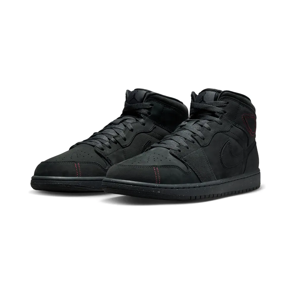 Jordan 1 Mid SE Craft Dark Smoke Red (FD8634-001)
